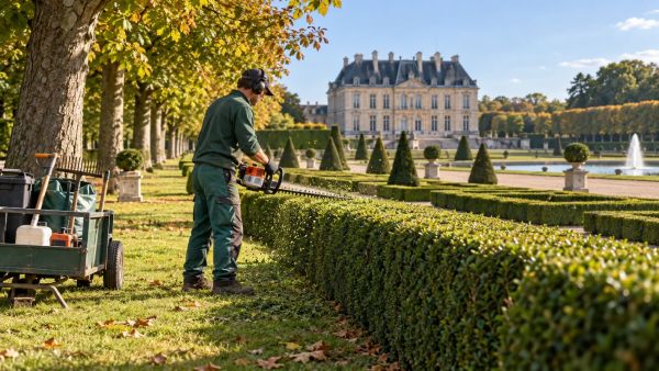 Découvrez les trésors du parc chez un loueur de matériel thermique